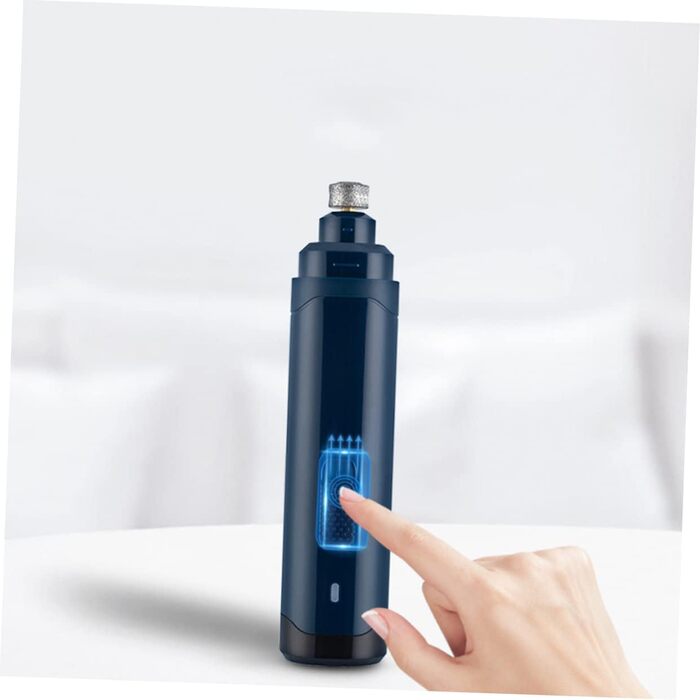 Електричний шліфувальник нігтів для домашніх тварин Milisten USB. Безшумний триммер для собак та котів. Безпечний та швидкий догляд за кігтями.