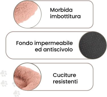 Кія для домашніх тварин Sogni e capricci 'DREAMS', Pearl, 70x70x26 см