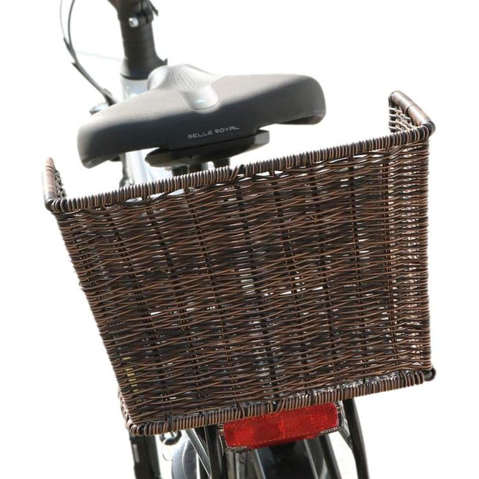 Фahrradkorb LTJ 030017: Кошик на багажник для велосипеда, пластик, ротанг