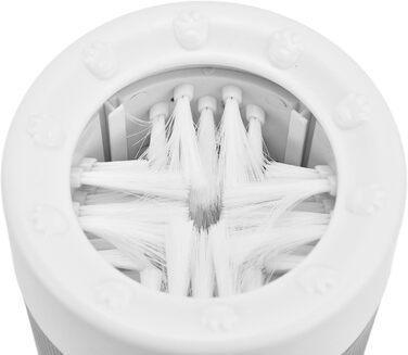 Портативний очищувач лап для собак ANKROYU - мийка для лап, миска для собак, інструмент для чищення лап, сірий