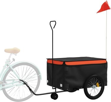 Причіп для собак Gecheer, 30 кг, 137 x 68 x 59 см, помаранчевий