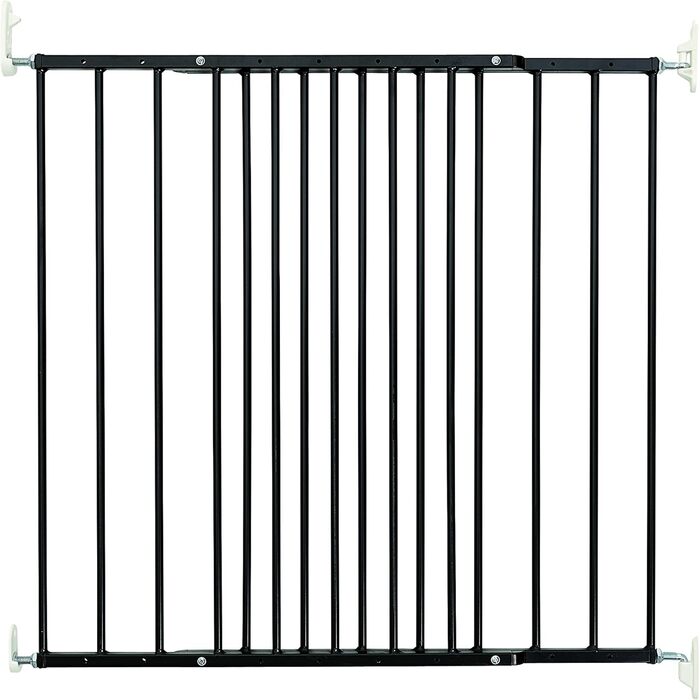 BabyDan Tor для захисту від дітей та домашніх тварин, розсувне, чорний, ширина 62,5-106,8 см