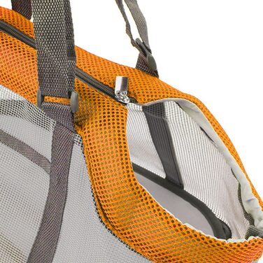 Переноска для котів та собак UKCOCO з нейлону, дихаюча, з подушкою для подорожей