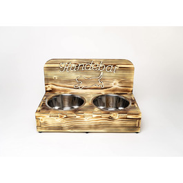 Станція годування для собак з двома мисками по 1.6 л | Станція для корму для собак, підходить для малих та середніх порід