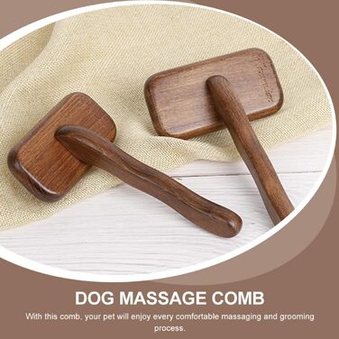 Гребінець для тварин з неслизькою ручкою: для котів та собак, масажний, для довгошерстих