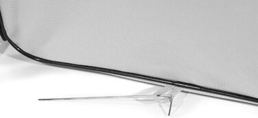 Портативний вольєр для тварин Pawer, 114x61 см, 8 панелей, оранжево-сірий, з можливістю персоналізації, 600D Oxford, для котів/собак/цуценят