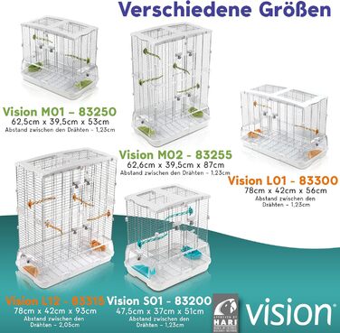 Клітка для птахів Vision II Model S01, мала, Vogelheim