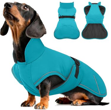 Зимовий теплий одяг для такси (XL), водонепроникний, захист від вітру, для великих собак, з отвором для повідка, куртка для собак - темно-синій XL