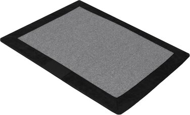 Килимок для собак, лежанка, подушка для собак середніх порід - 90x70 см, коричневий, Codura/льон