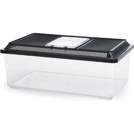 Контейнер для тварин Fauna-Box Low чорний 50,5x30,5x18 см, 18 л