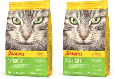 Сухий корм для котів Josera SensiCat для чутливого травлення, без смакових добавок, 10 кг (2 упаковки по 5 кг)