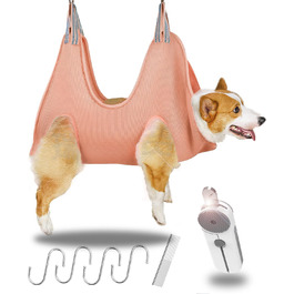 Набір для догляду за домашніми тваринами Augegel: гамак для собак та котів, інструменти для грумінгу (набір)