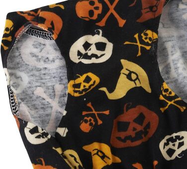 Костюм для собак на Хелловін: чорний череп з тюлевою спідницею, розмір L