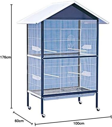 Будиночок для птахів Arquivet Sassari 100x60x176,5 см дерев'яний