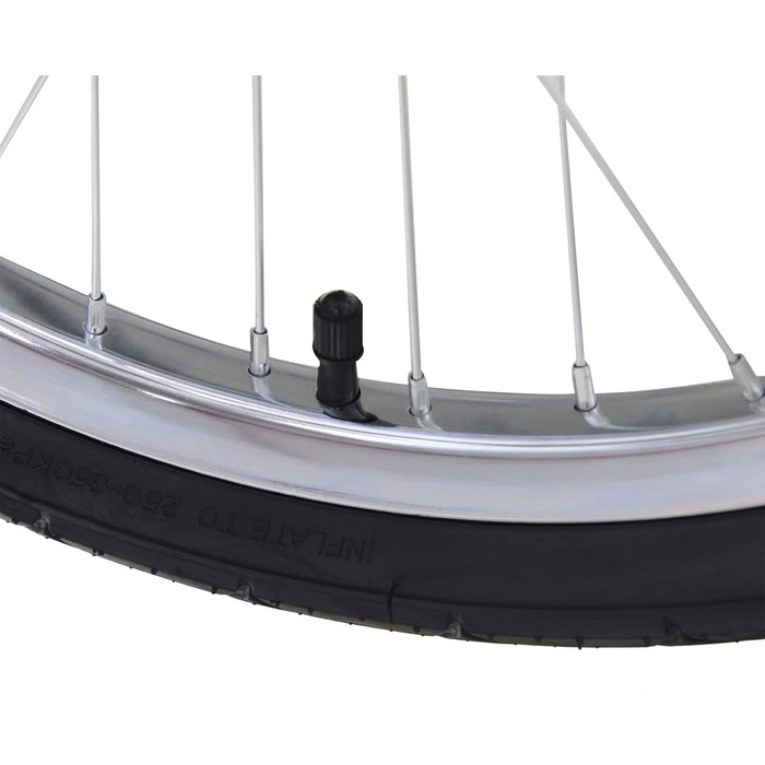 Причіп для велосипеда HOMCOM - вантажний причіп для дітей (сірий)