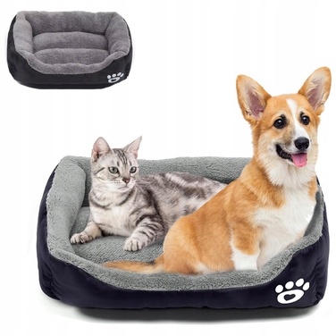 Лежак для собак: м'яка подушка-кошик для домашніх тварин