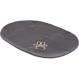 Крісло-ліжко для собак Hobbydog R6PODGRA3, сіре, 75 x 58 см