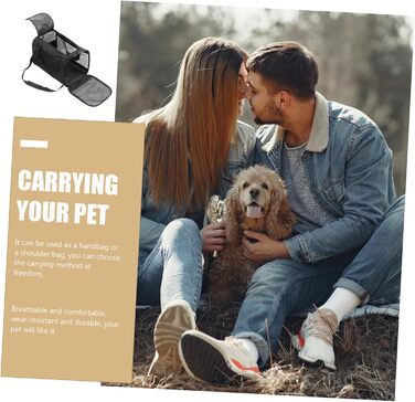 Транспортна переноска для котів та тварин iBasenice, складана, для подорожей, кемпінгу та прогулянок