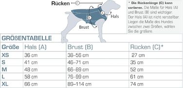 Водонепроникна куртка для собак Kurgo North Country з підкладкою та світлодіодним освітленням, чорний, M EU