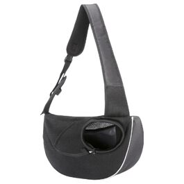 Сумка-переноска для собак та котів | Дихаюча тканина Оксфорд з сіткою | Зручна переноска для маленьких собак та кошенят | Складана переноска для подорожей з регульованим ременем