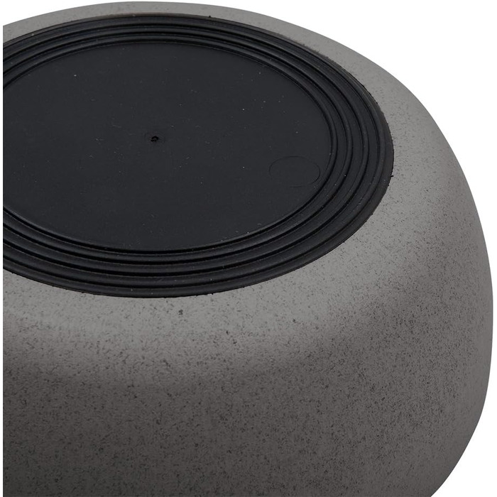 Миска для собак District 70 Bamboo Small (14x14x5.2 см, 570 мл), Темно-сіра