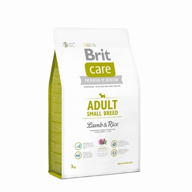 Сухий корм для собак малих порід Brit Care Hypoallergenic Adult Lamb (Ягня), 3 кг