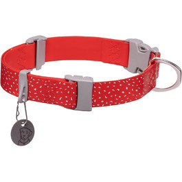 Водонепроникний нашийник для собак RUFFWEAR Confluence, регульований, червоний, 35-51 см, стійкий до запахів