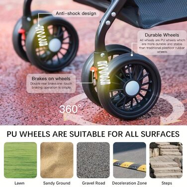 Дитяча коляска для тварин: зручна та легка, до 20 кг