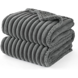 Водонепроникний коврик для собак BEDSURE 152x203 см - м'який, миючий, для великих собак, сірий