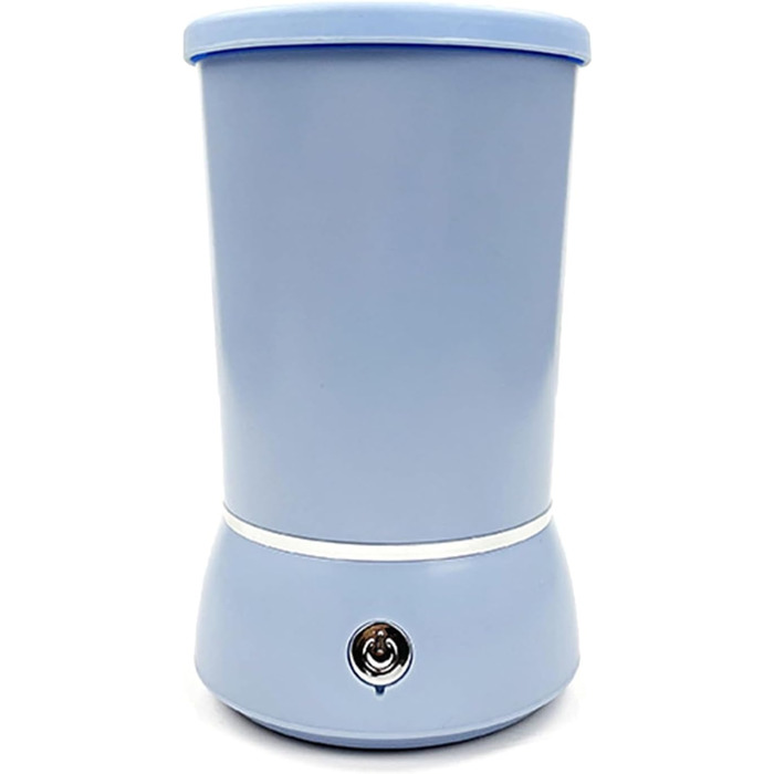 Електричний очищувач лап для тварин: автоматичний мийний стаканчик з акумулятором, м'яка силіконова щітка для собак та котів (Sky Blue)