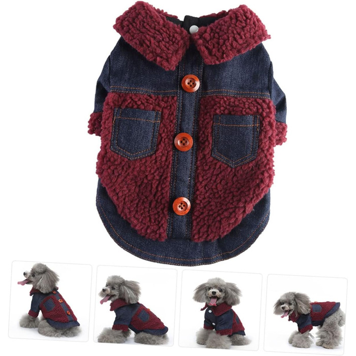 ERINGOGO Зимовий теплий водонепроникний одяг для собак, XL, для активного відпочинку та фотосесій