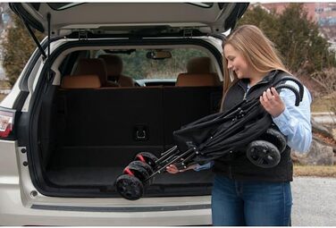 Візок для тварин Pet Gear Travel Lite, рожевий (чорний), для котів та собак до 6,8 кг