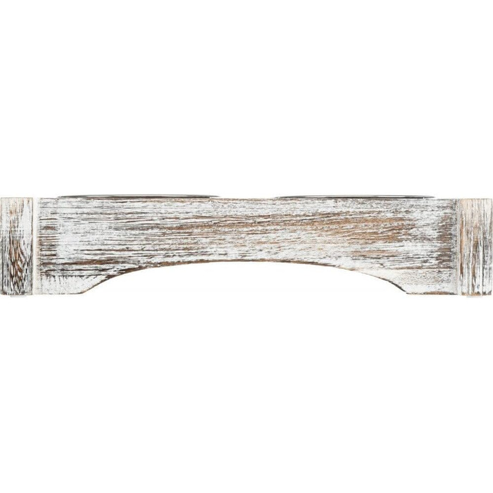 TRIXIE автоматична годівниця для собак, біла, 2×0,45 л, 12 см