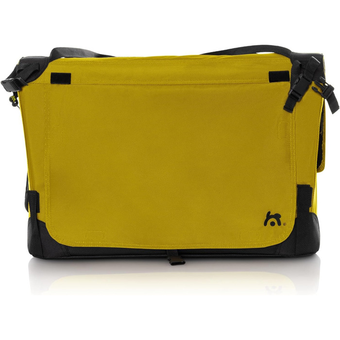 Кіньйон для собак Maelson Soft Kennel Safran Gelb, 62 см - складана переноска для собак, 62 x 41 x 41 см