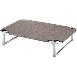 Ліжко для собак Ferplast Dream 80, 84x54 см, алюмінієвий каркас, тауп