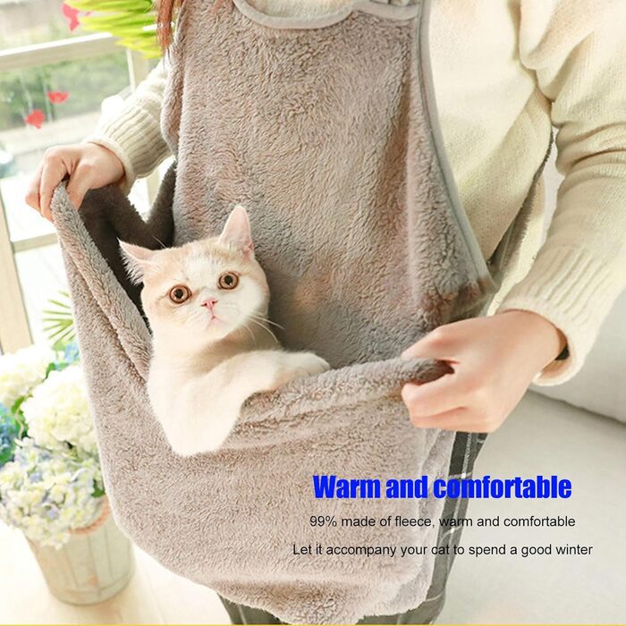 Трансформер для тварин: переноска-сліп для собак та котів, м'яка, дихаюча, портативна