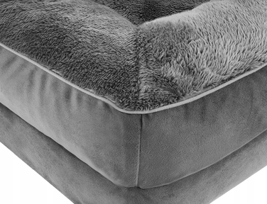 Ортопедичне ліжко для собак Lovedog, блакитне, 90 см x 60 см