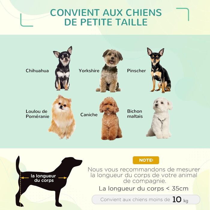 Підвищене собаче ліжко PawHut з охолоджуючим ефектом, переносна сумка, металевий каркас, оксфордська тканина, висока щільність, 92 x 76 x 18 см (червоний, 61x46x18 см)