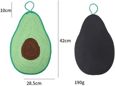 Килимок для котів Joyhaze з сизалю, для шліфування кігтів, на стіну або підлогу, захист від подряпин