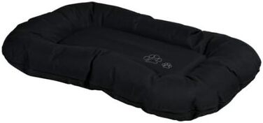 Килимок для собак TRIXIE Nordic Föhr, 120x90 см, темно-сірий – м'яке ліжко з бортиком для великих собак, з ручкою, можна прати, 37462