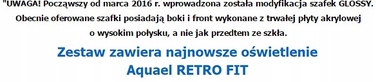 Тумба під акваріум Aquael Glossy ZD 100 x 40 x 72 см, біла