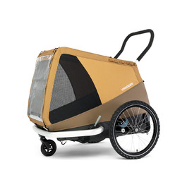 Croozer Dog Mikkesundown - Жовтий велосипедний причіп для собак, унісекс