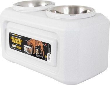 Gamma2 Vittles Vault - Підвищений годівниця для собак з місцем для зберігання корму