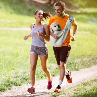 PETCUTE Сумка-переноска для собак, ручна сумка для маленьких собак з кріпленням для безпеки, дихаюча переноска до 6 кг, сумка на плече для прогулянок та активного відпочинку (Бежева)