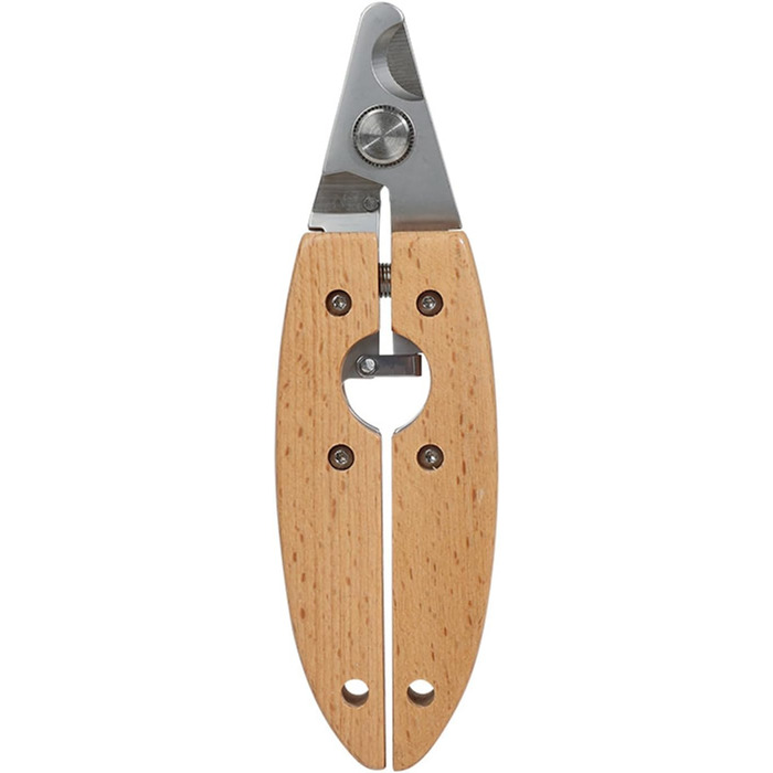 Кліпер для обрізання кігтів собак: ергономічний, з дерев'яною ручкою та захистом від затискання | Безпечний інструмент для догляду за домашніми тваринами