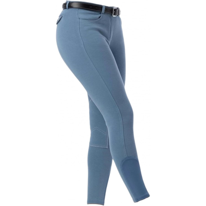Верхні штани для верхової їзди Riding World Alexandrie для жінок та дітей | Штани для верхової їзди з накладкою на колінах з тканини | з кишенями спереду | Легінси для верхової їзди в шести кольорах | Екіпірування для верхової їзди розмір 104-176 та 32-44