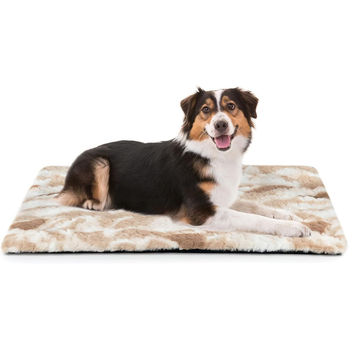 Тепла ковдра для кота, гріюча ковдра для котів та собак, самогріюча ковдра для котів, 75x50 см, коричнева