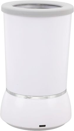 Автоматичний очисник лап для собак, портативна силіконова мийка лап для домашніх тварин з 2 режимами, USB-перезаряджувана електрична станція для миття лап для собак для дому та подорожей, WHITE