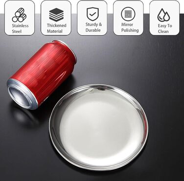 Ніжки для котячого корму з нержавіючої сталі - для полегшення напруги вусів, втоми, миски для котячого корму з антиковзним покриттям (2 шт, великі)