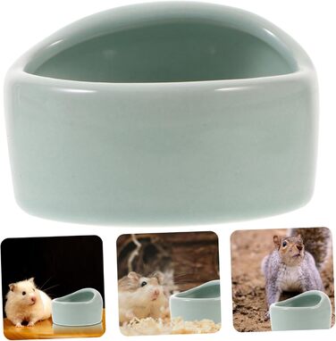 Набір мисок для хом'яків та дрібних тварин Ipetboom (2 шт.) - білий, миска для води та корму, аксесуари для домашніх тварин